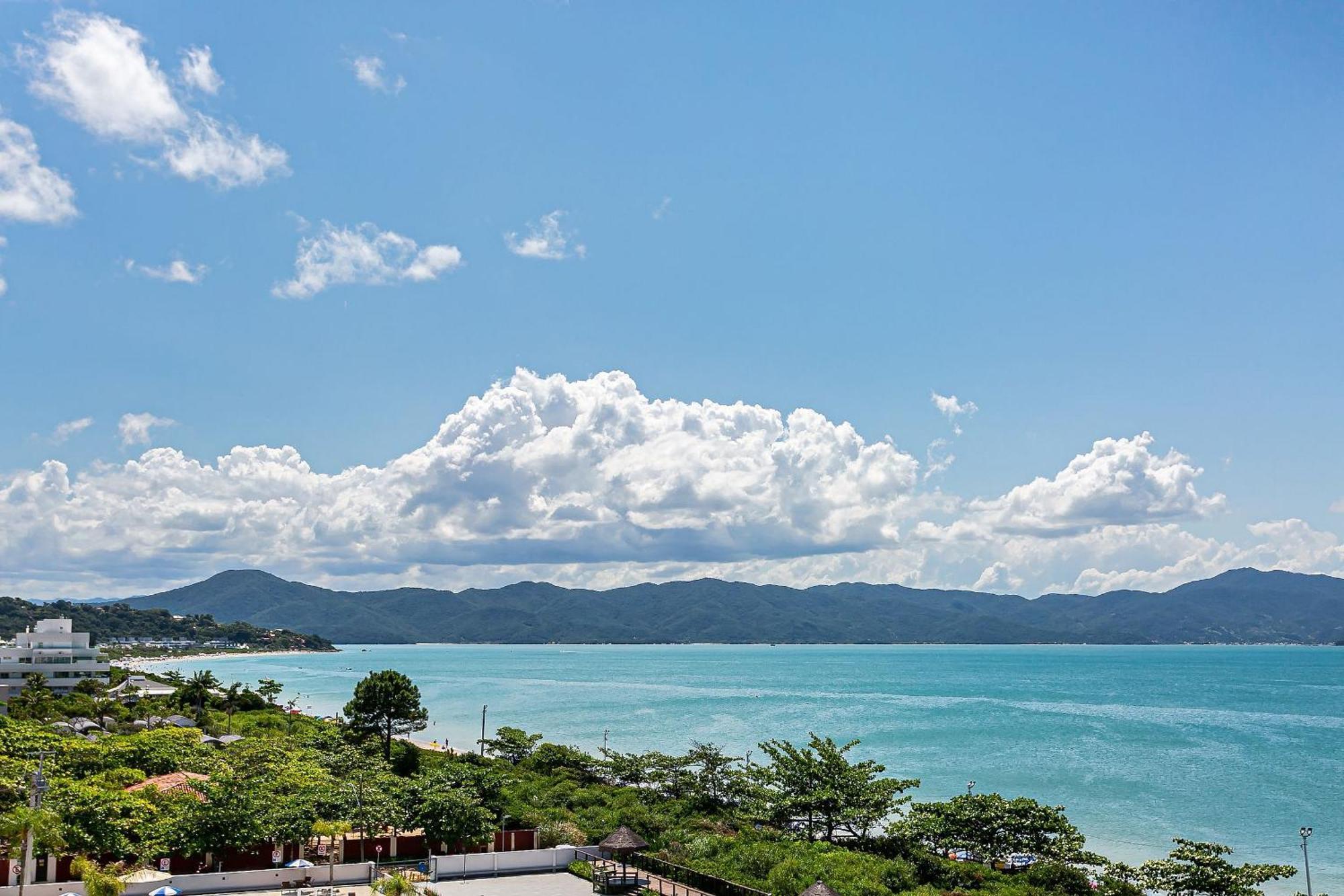 Resort Pe Na Areia - Studios Direto Com Proprietario Jbvjr Florianópolis المظهر الخارجي الصورة