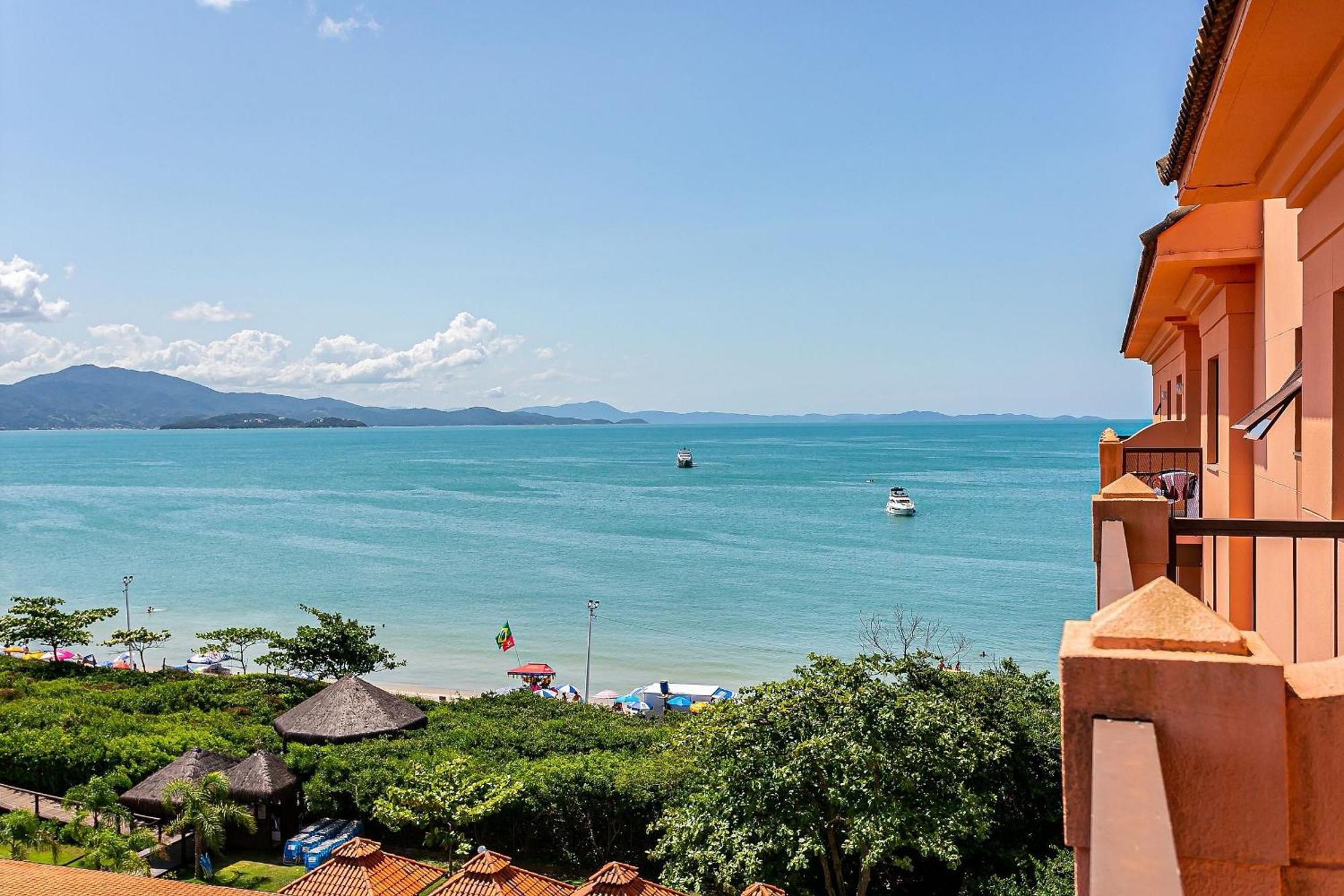 Resort Pe Na Areia - Studios Direto Com Proprietario Jbvjr Florianópolis المظهر الخارجي الصورة