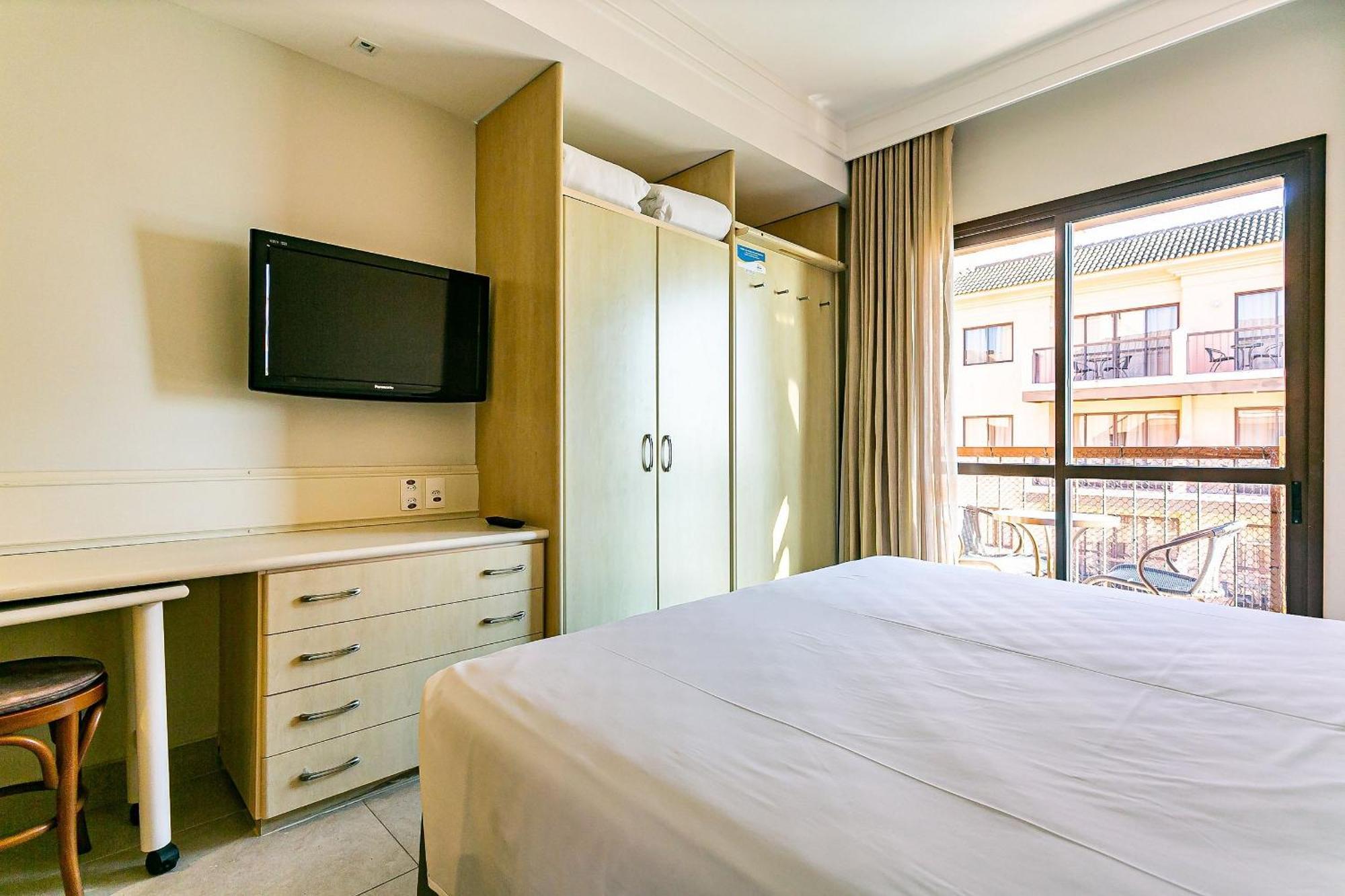 Resort Pe Na Areia - Studios Direto Com Proprietario Jbvjr Florianópolis المظهر الخارجي الصورة