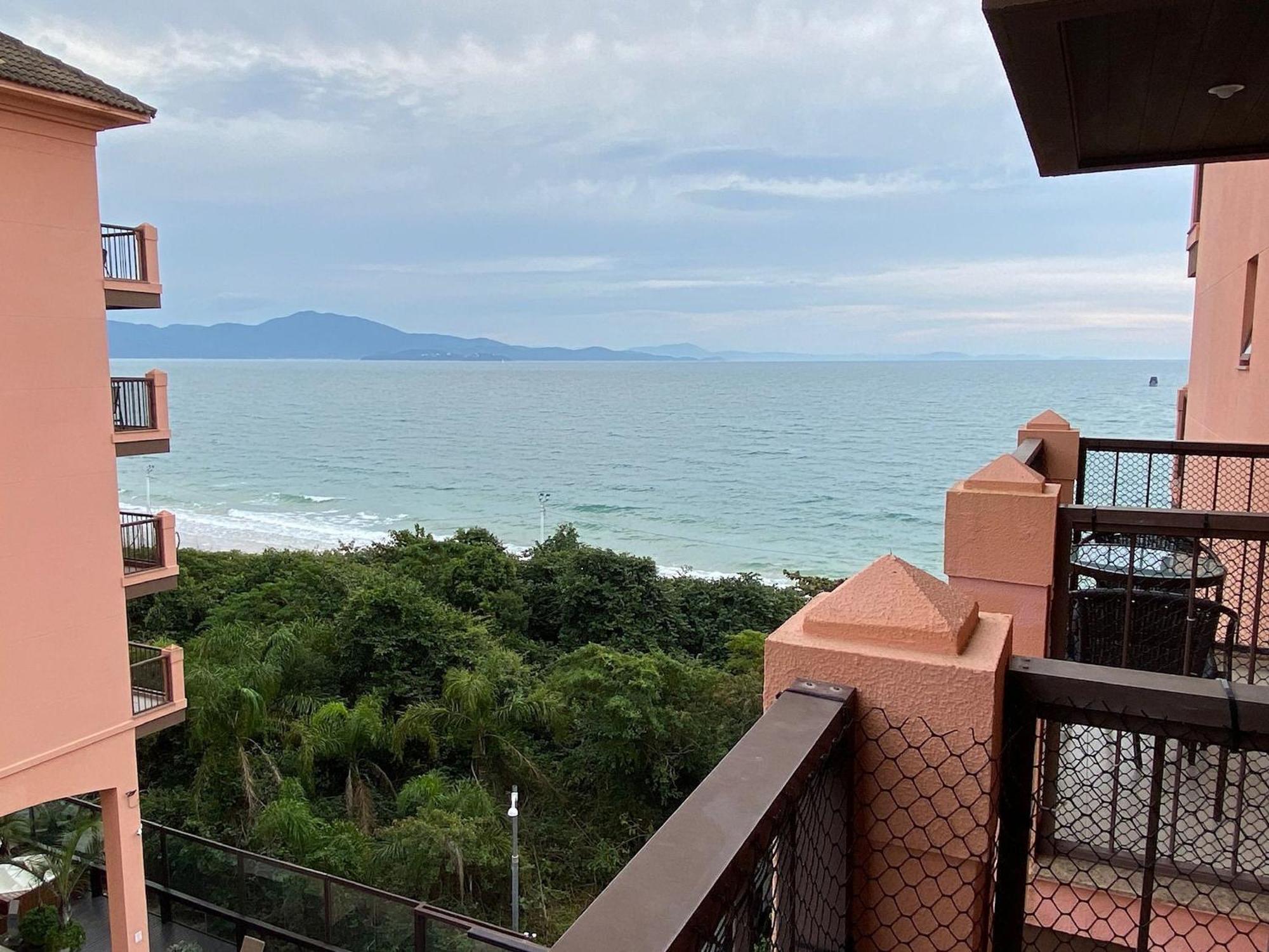 Resort Pe Na Areia - Studios Direto Com Proprietario Jbvjr Florianópolis المظهر الخارجي الصورة