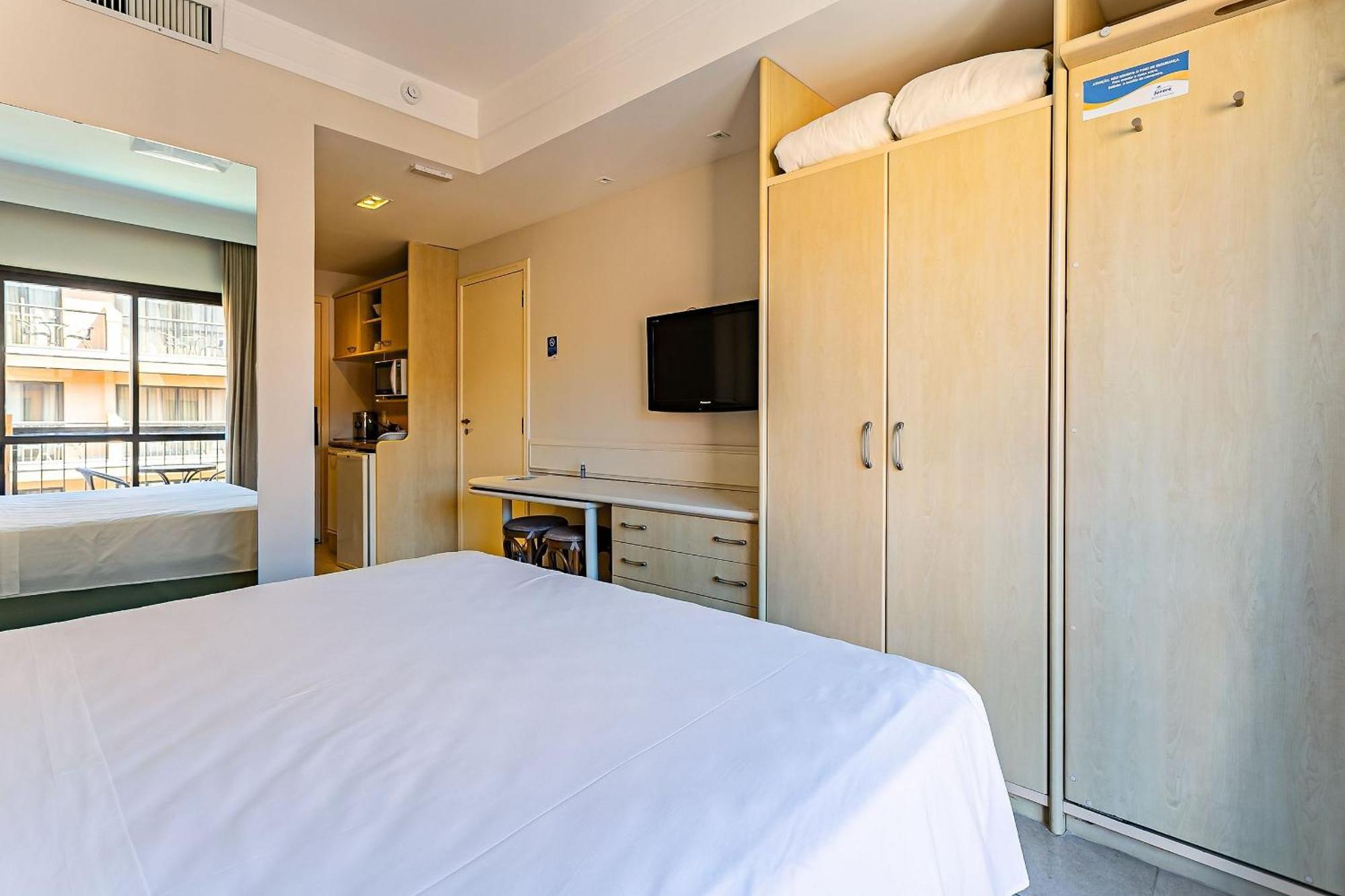 Resort Pe Na Areia - Studios Direto Com Proprietario Jbvjr Florianópolis المظهر الخارجي الصورة
