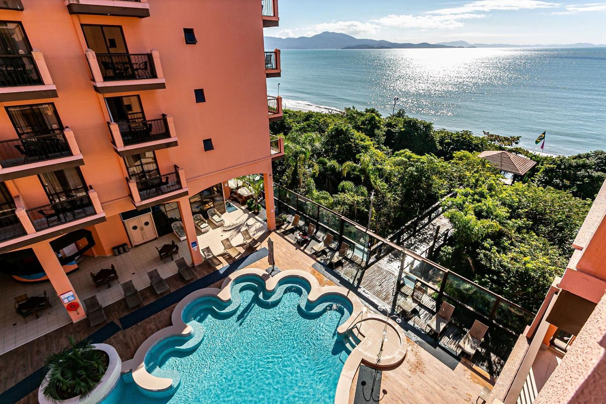 Resort Pe Na Areia - Studios Direto Com Proprietario Jbvjr Florianópolis المظهر الخارجي الصورة