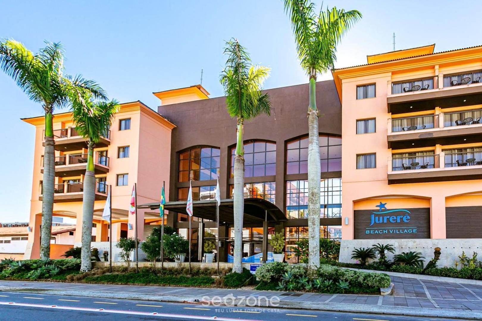 Resort Pe Na Areia - Studios Direto Com Proprietario Jbvjr Florianópolis المظهر الخارجي الصورة